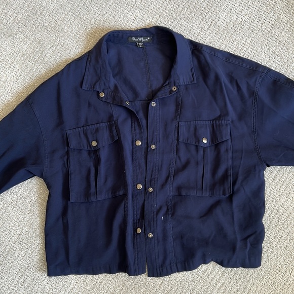 Velvet Heart Navy Jacket - Picture 6 of 8